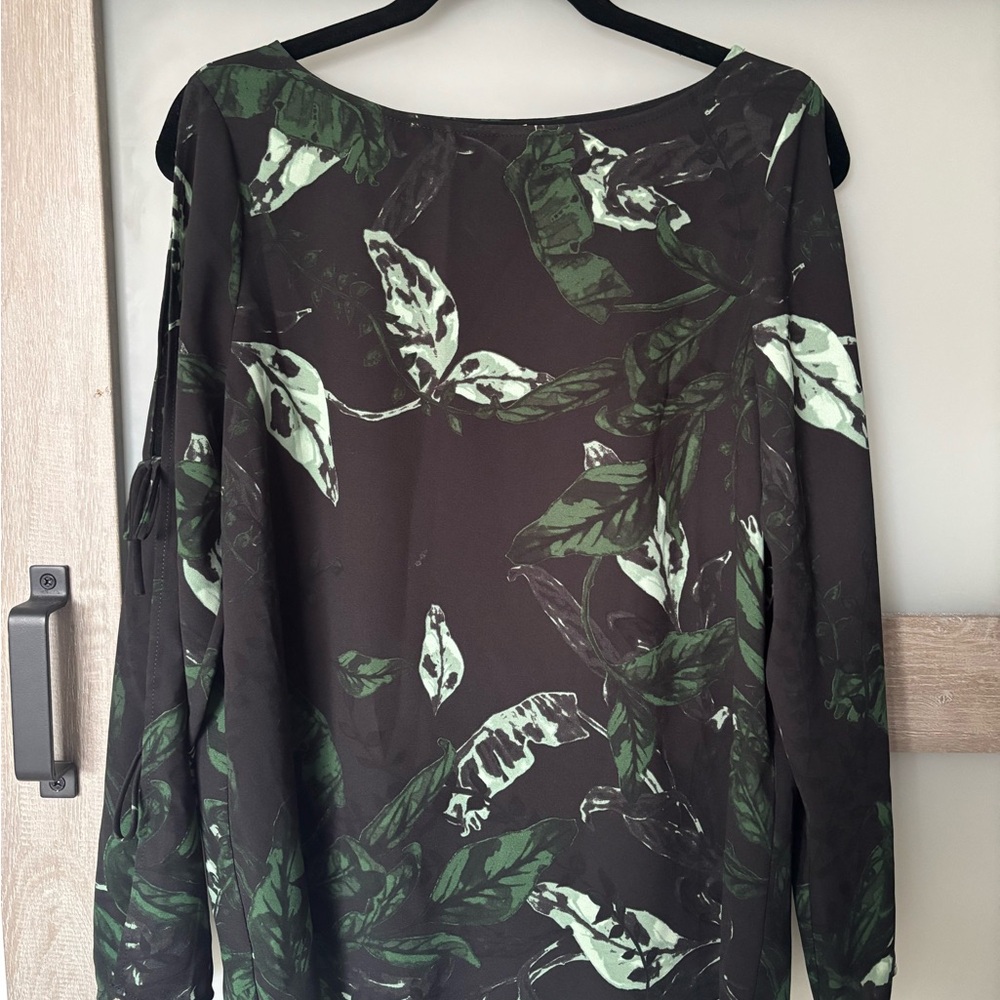 Wilfred Brown and Green Relaxed Blouse